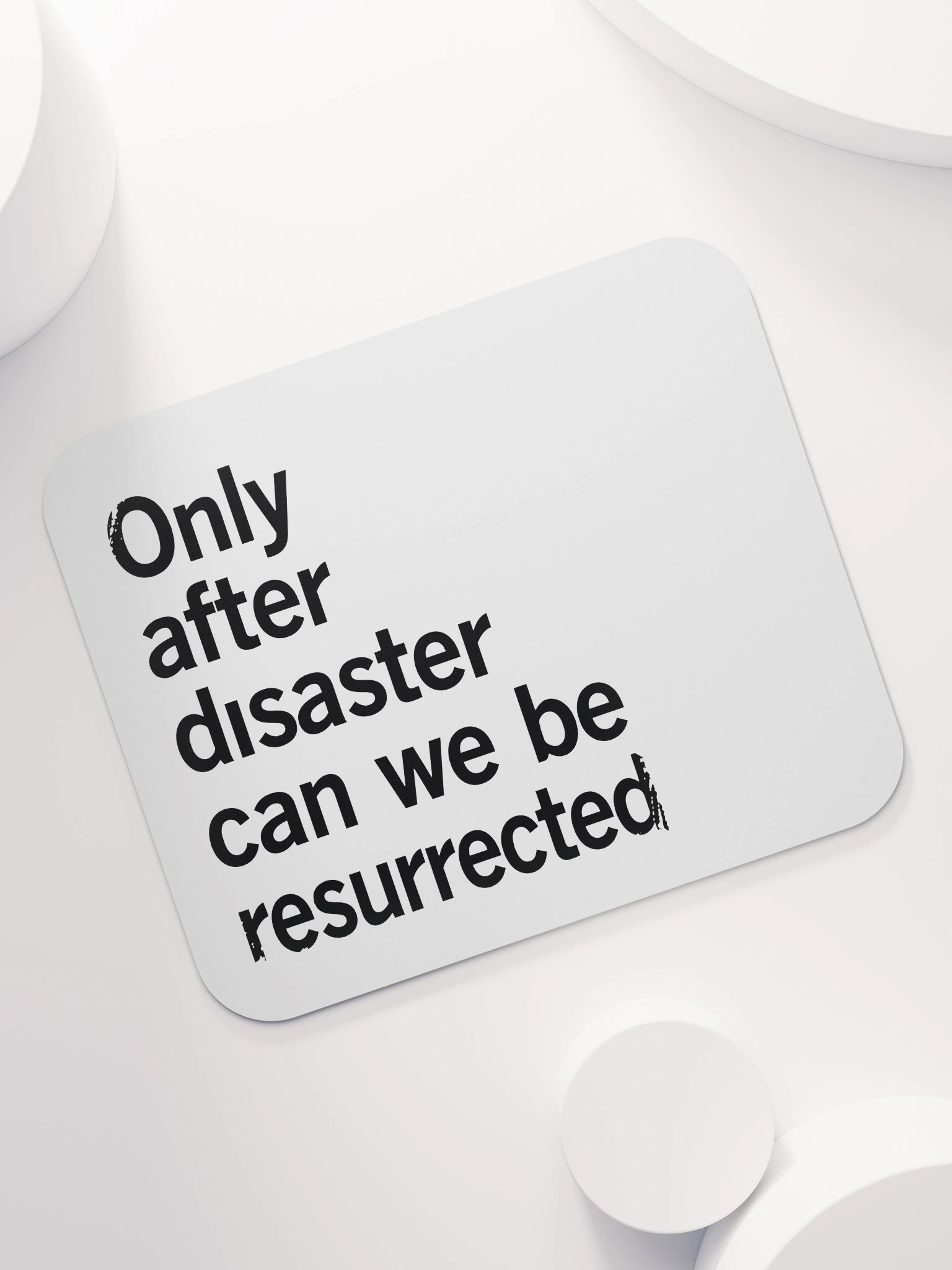 Mouse Pad with Fight Club quote product image (7)
