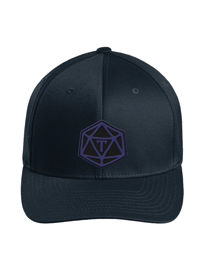 Dark Fitted Logo Cap product image (1)