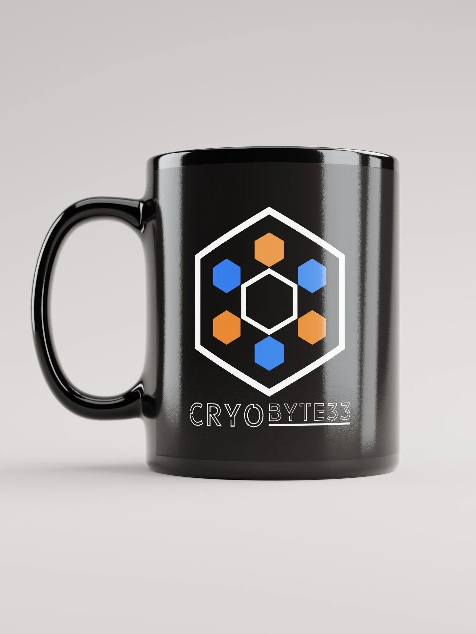 Glossy Black Mug product image (11)