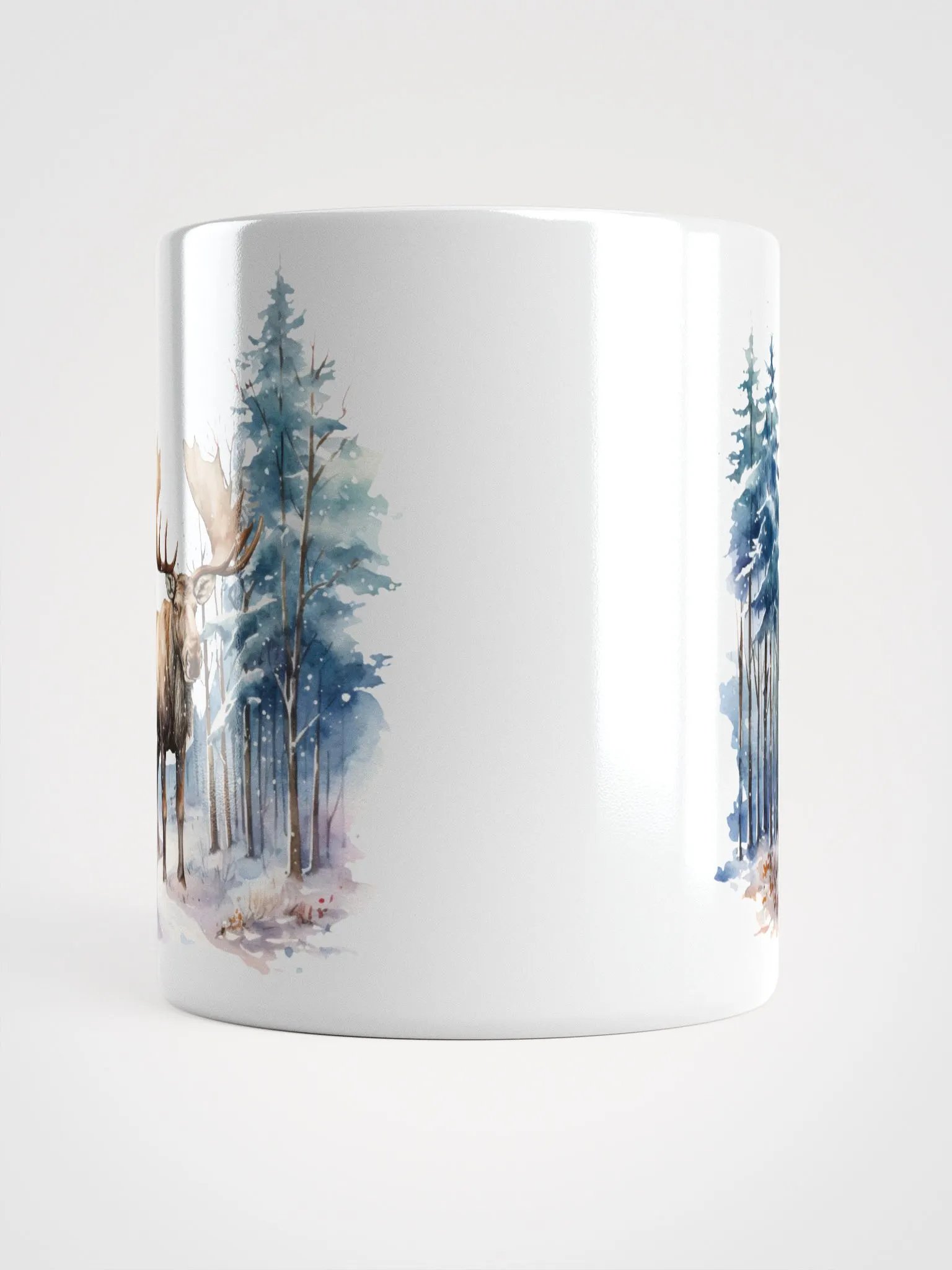 Snowy Moose Serenity Mug product image (5)