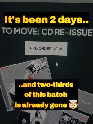 Two days in and two-thirds of this batch is already spoken for. You folks are wild 🤯 can't thank you enough 🙏❤️ Also, @Ben Hoagland 's been busy making some killer new merch! CD preorders + merch are up now. Link in bio. #posthardcore #emotok #viscerasrecital #mereportingmissing #10goodreasonstomove 