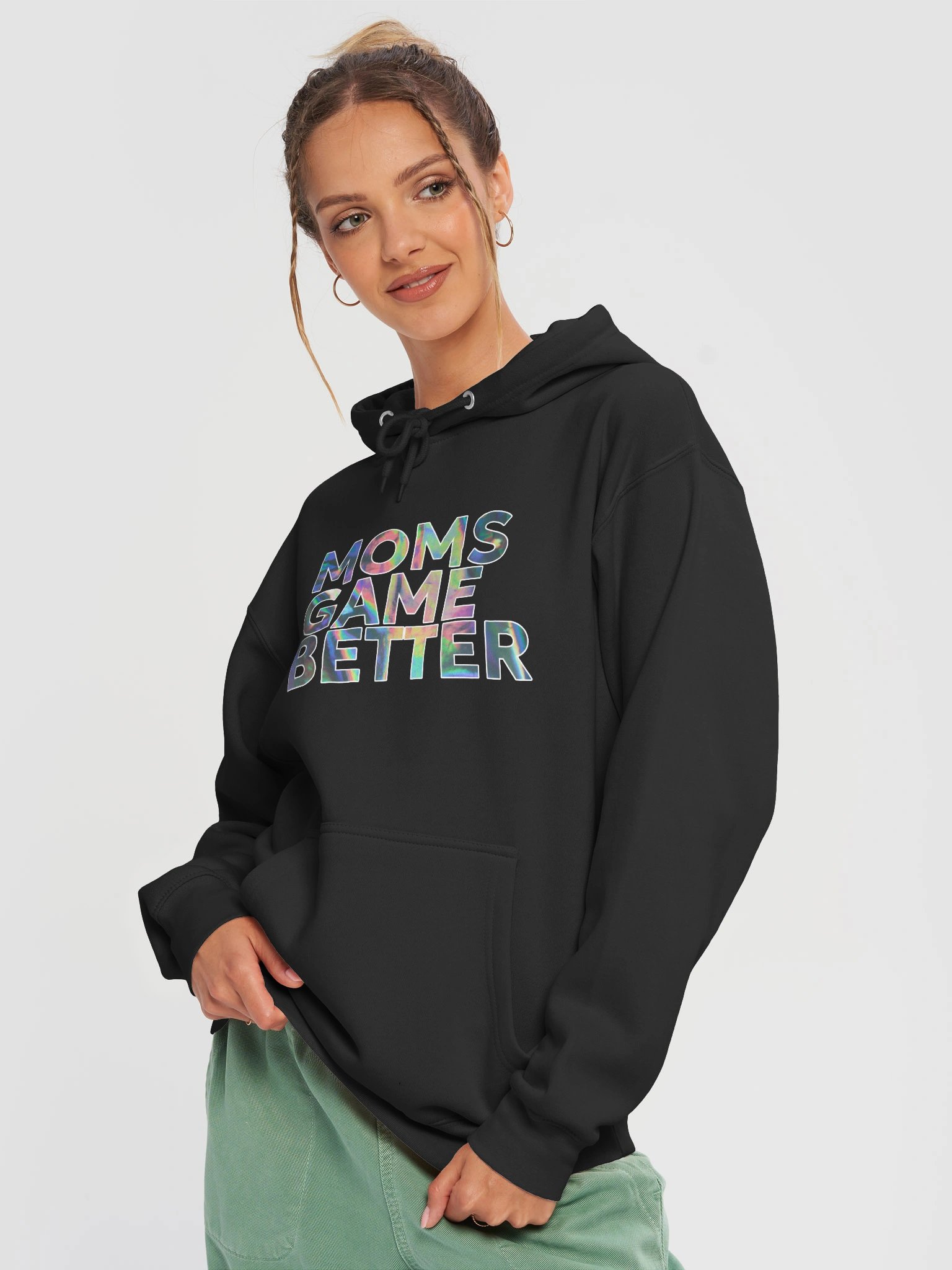 Moms Game Better Hoodie product image (3)