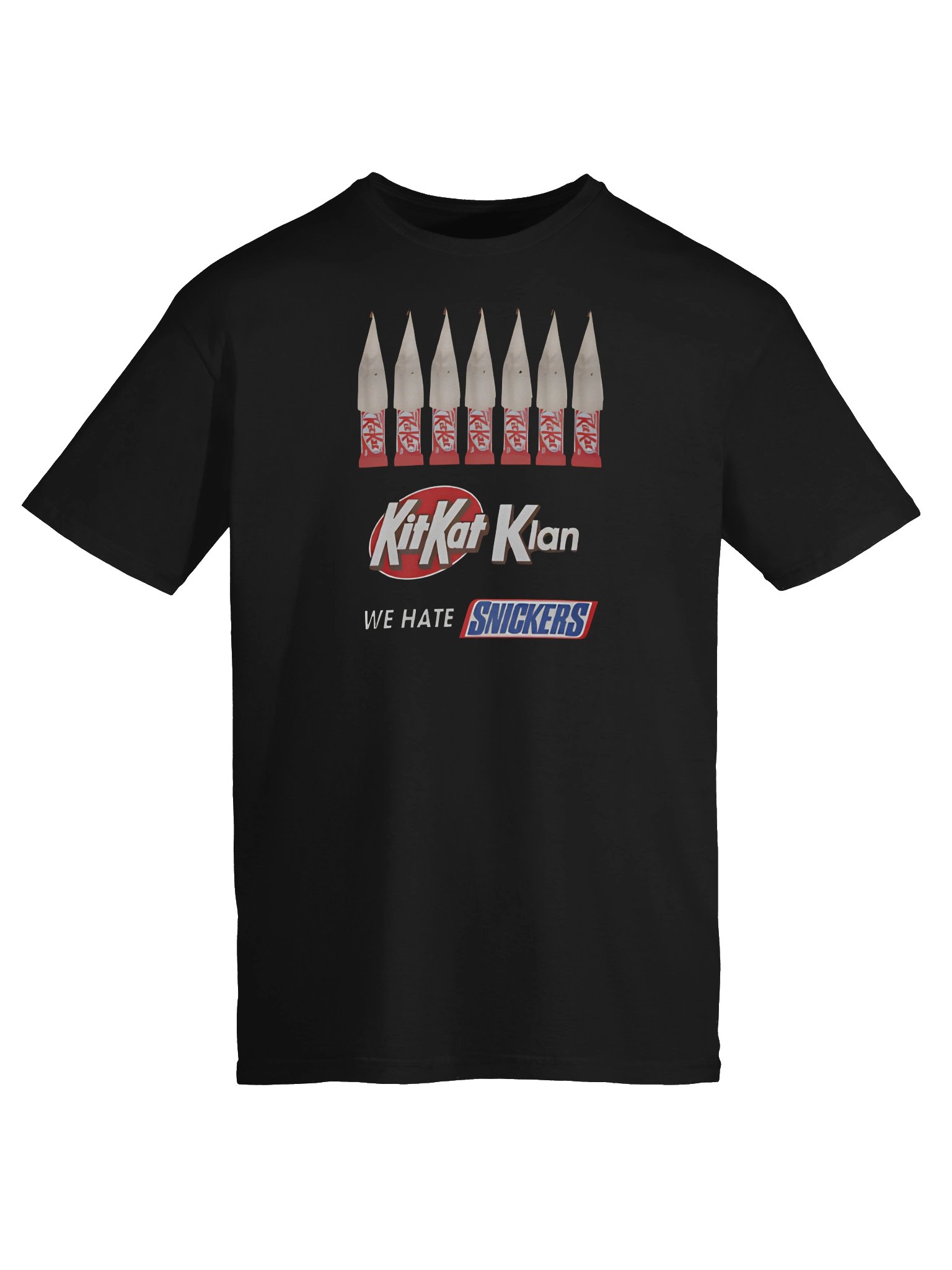 Kit Kat Klan We Hate Snickers T-Shirt product image (2)