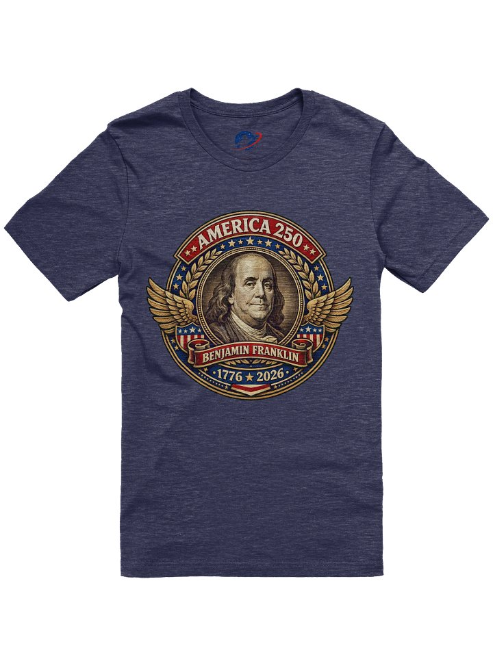 America 250: Benjamin Franklin Supersoft Tee Shirt product image (9)