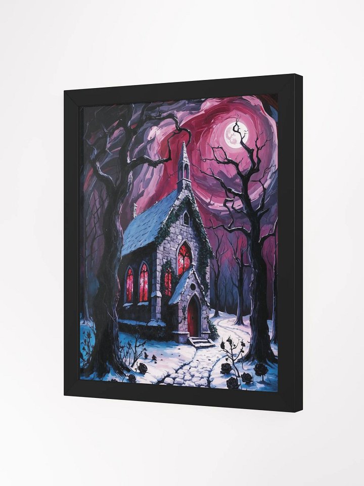 Eerie Gothic Church Framed Poster product image (6)