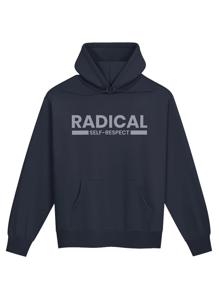 Radical Self-Respect Heavy Hoodie (Steel Gray) product image (2)