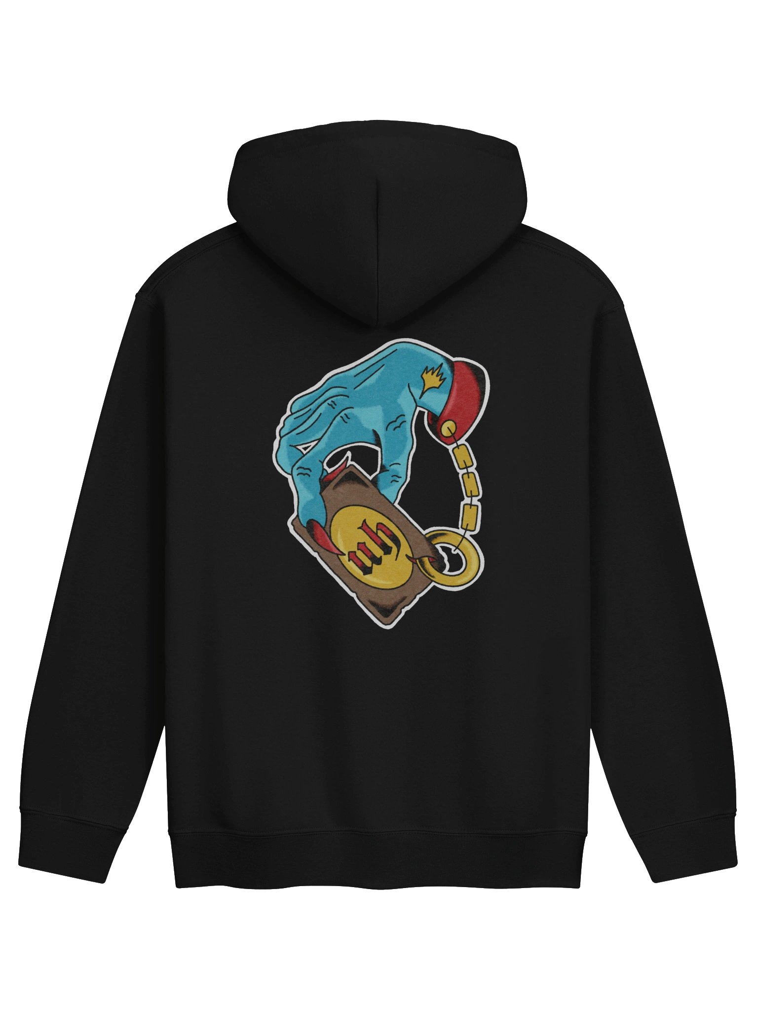 Unholy Hand Flash Tattoo Hoody product image (2)