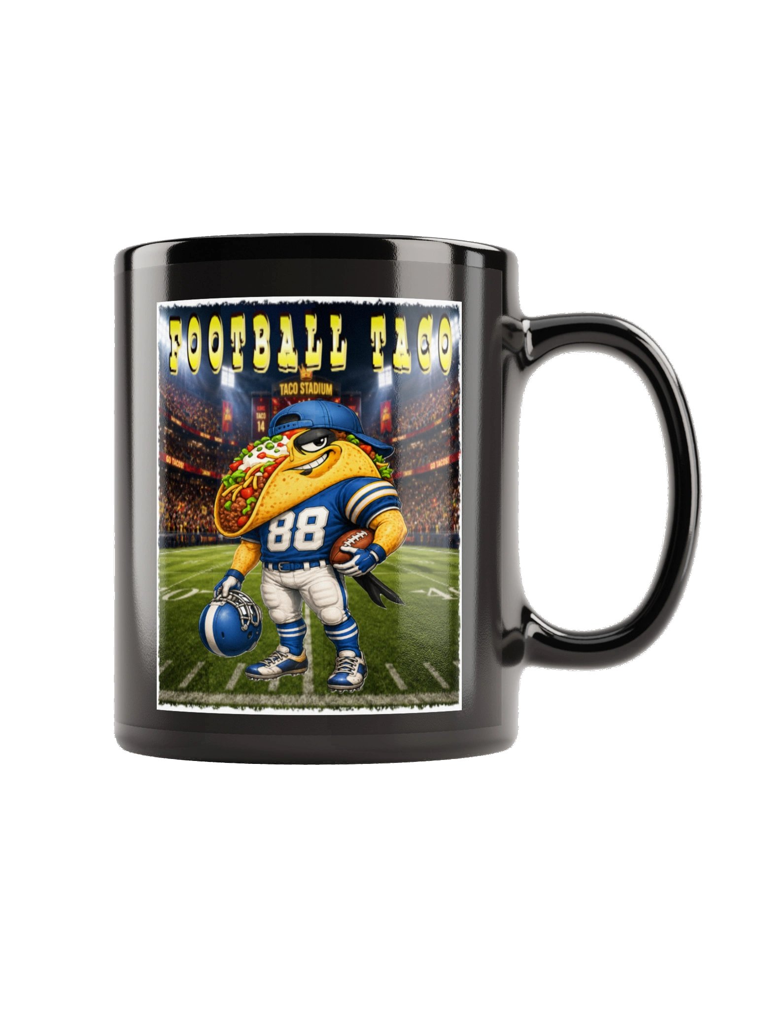 Football Taco Stadium Mug - The Taco family product image (5)