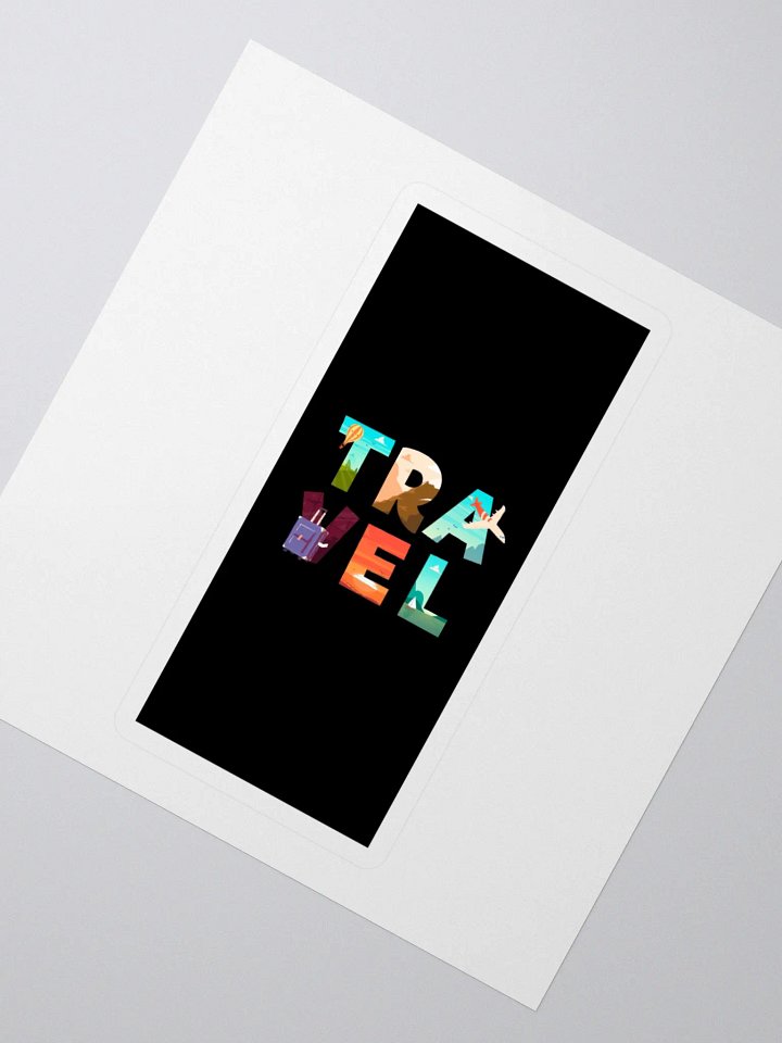 Wanderlust Adventure - Travel Kiss Cut Stickers product image (2)