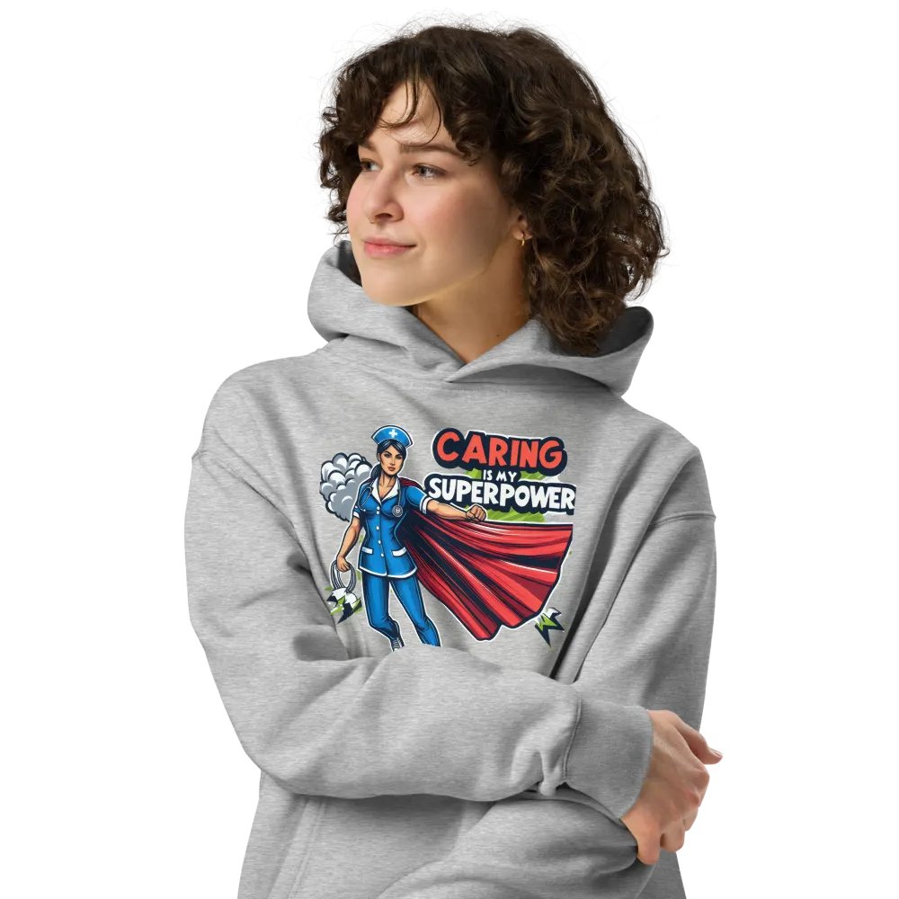 Caring Superhero Nurse Hoodie product image (34)