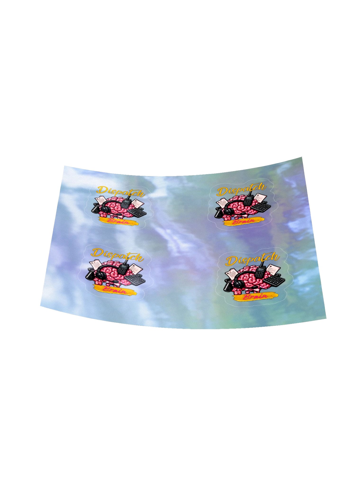 🧠 Dispatch Brain Holographic Sticker Sheet product image (6)