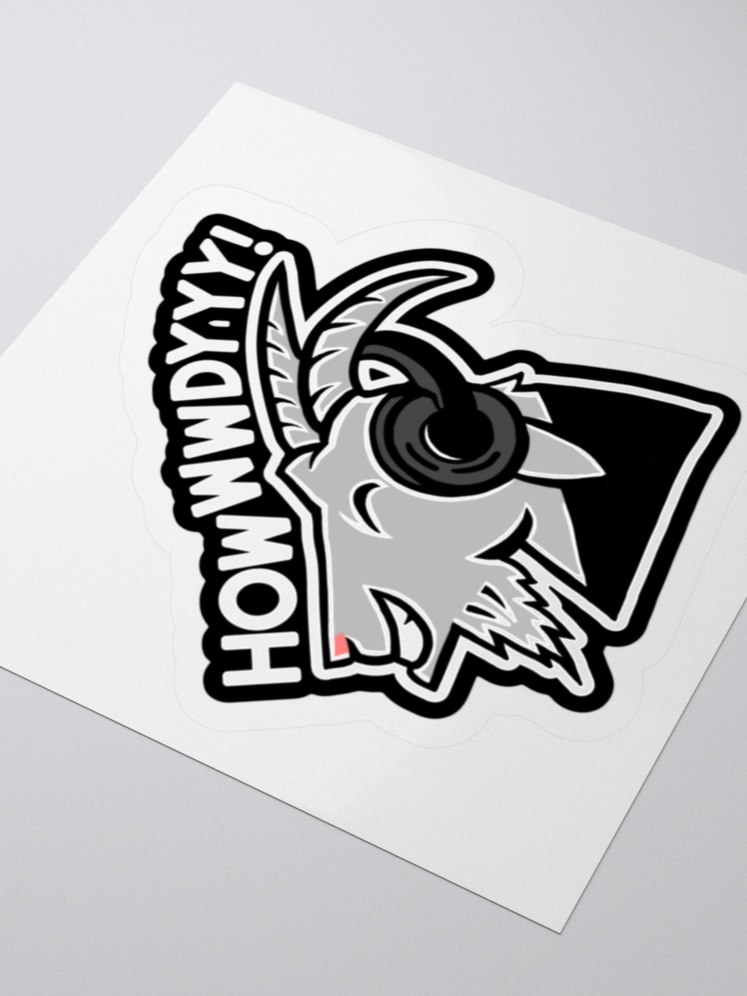 HOWDY STICKER product image (3)