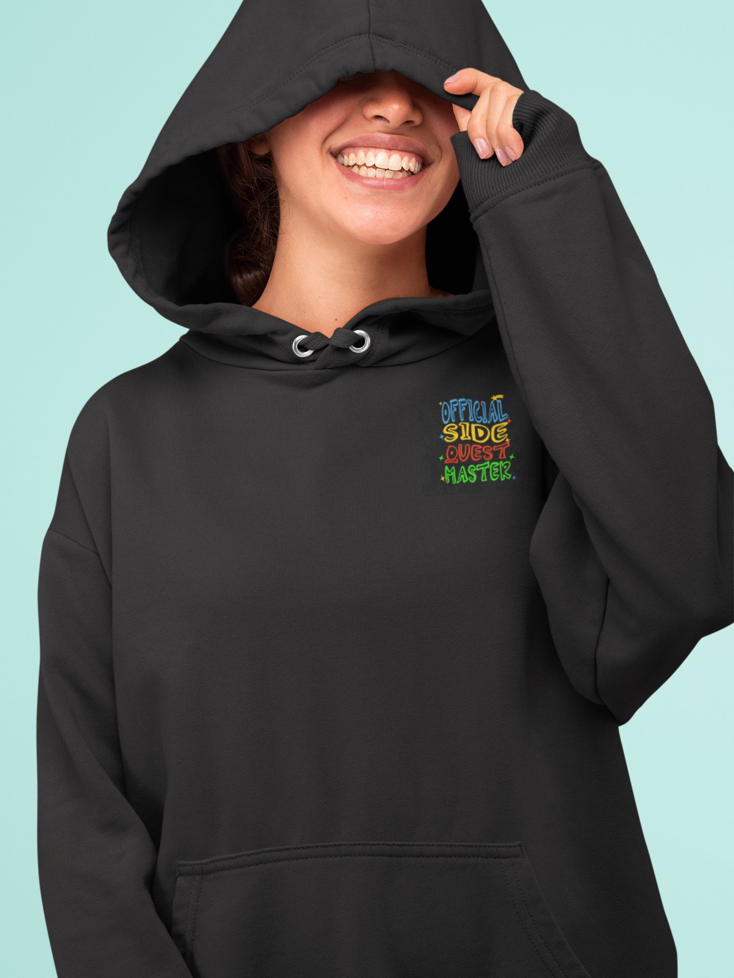 Funny Gamer Side Quest Oversized Hoodie product image (7)