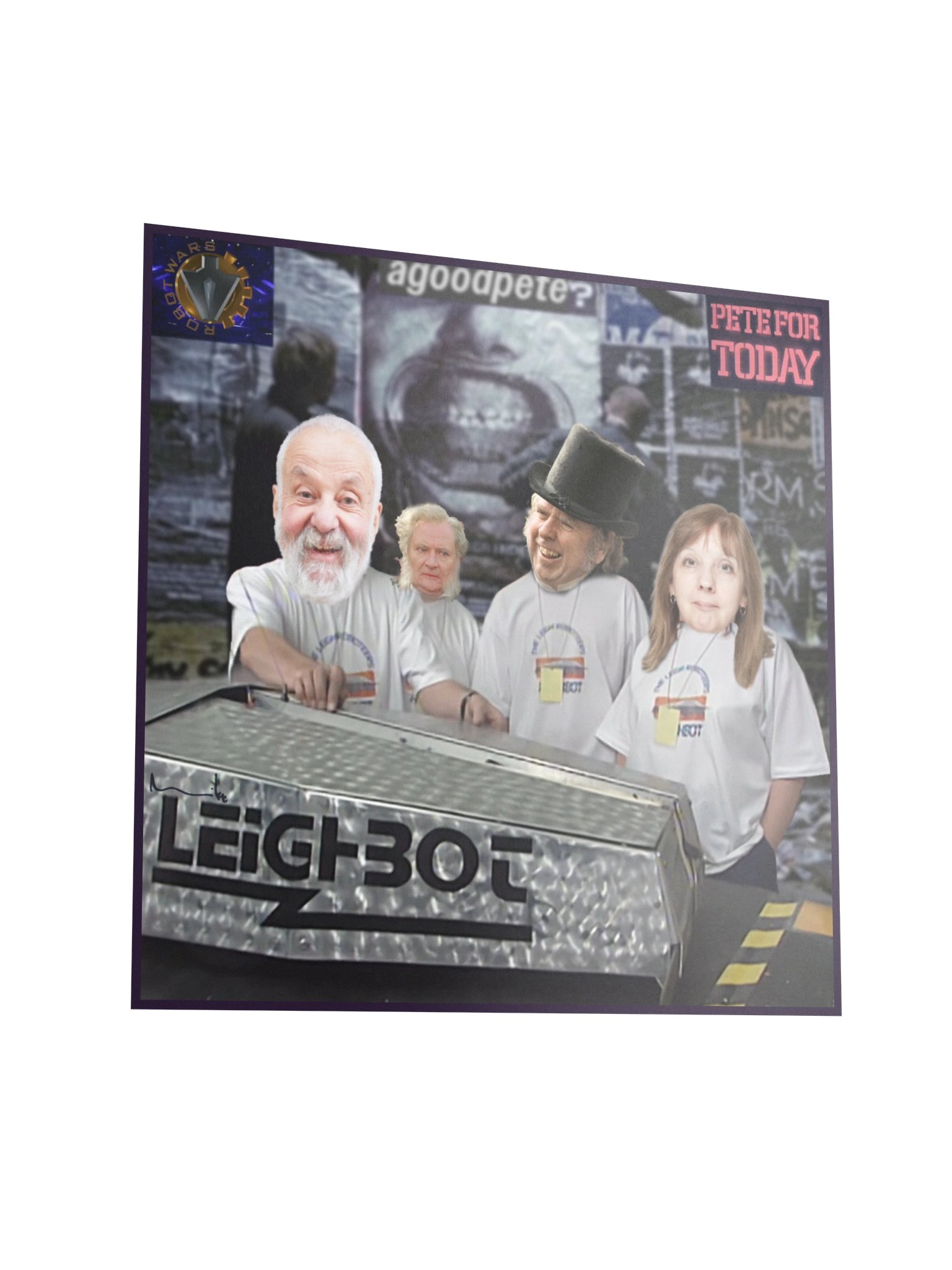 Mike Leighbot Poster product image (3)