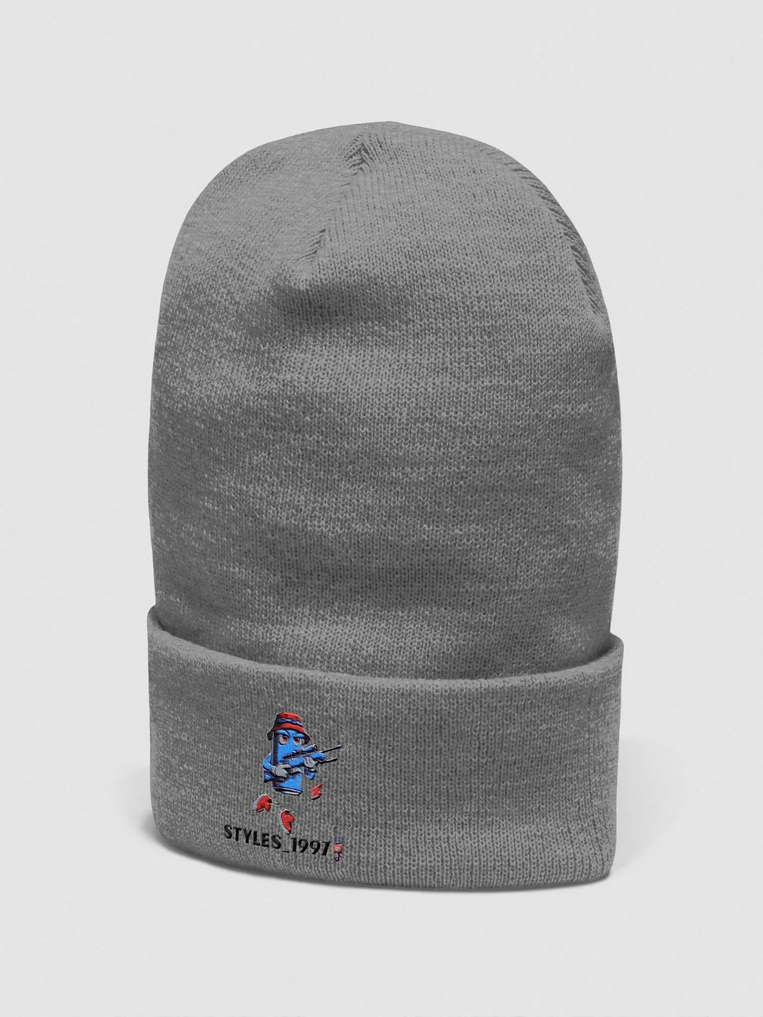 Styles Beanie in grey product image (2)