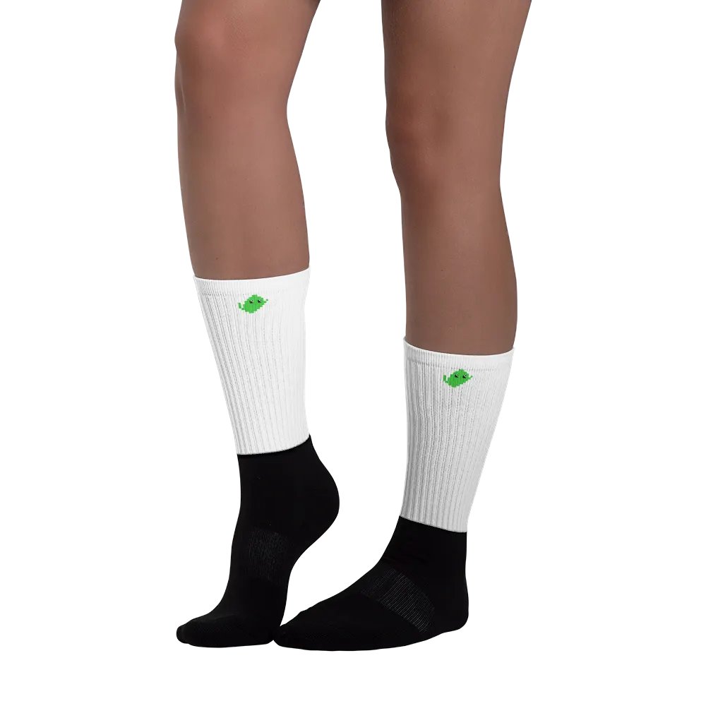 PIXEL LIME SOCKS product image (4)