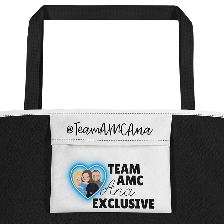 Ana's Wildflowers WHITE TOTE (B&W) product image (2)