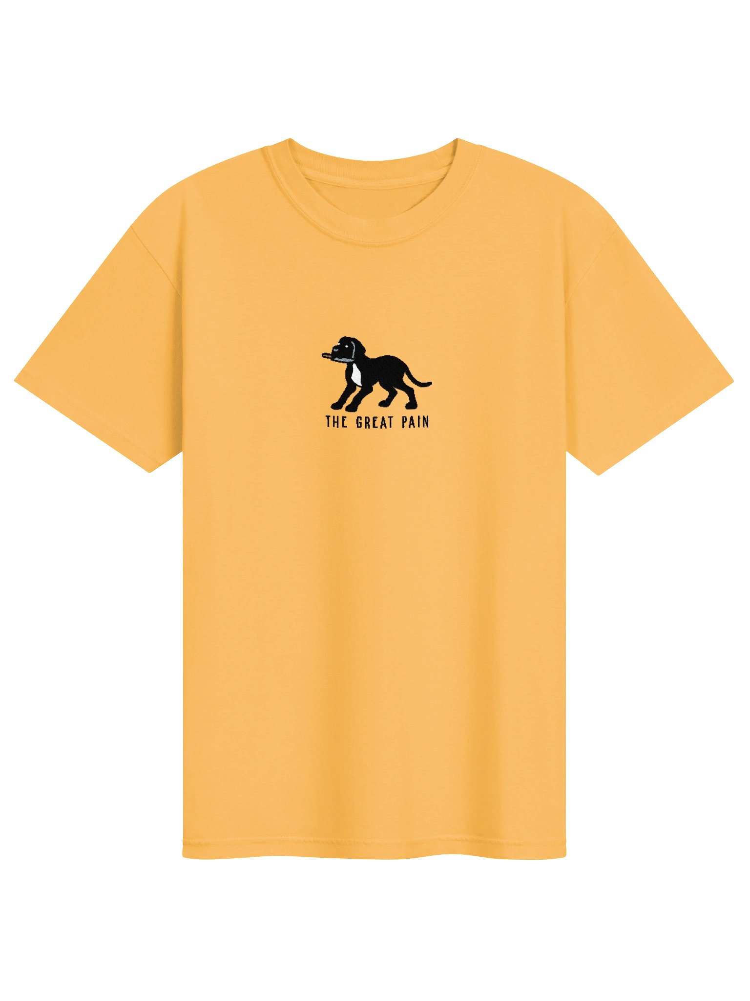 The Great Pain Funny Chibi-Style Embroidered T-Shirt for Great Dane(Black) Owners product image (73)