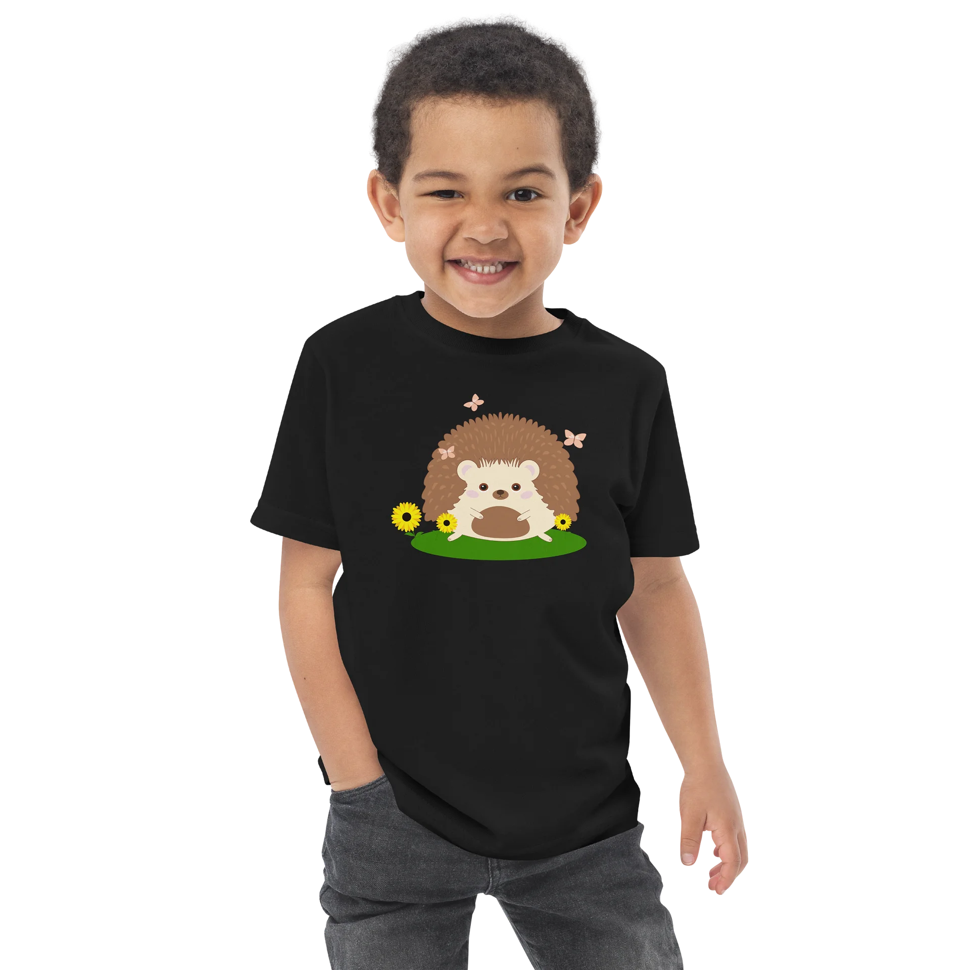 Soft Paws & Petals Hedgehog Toddler Jersey T-Shirt product image (4)