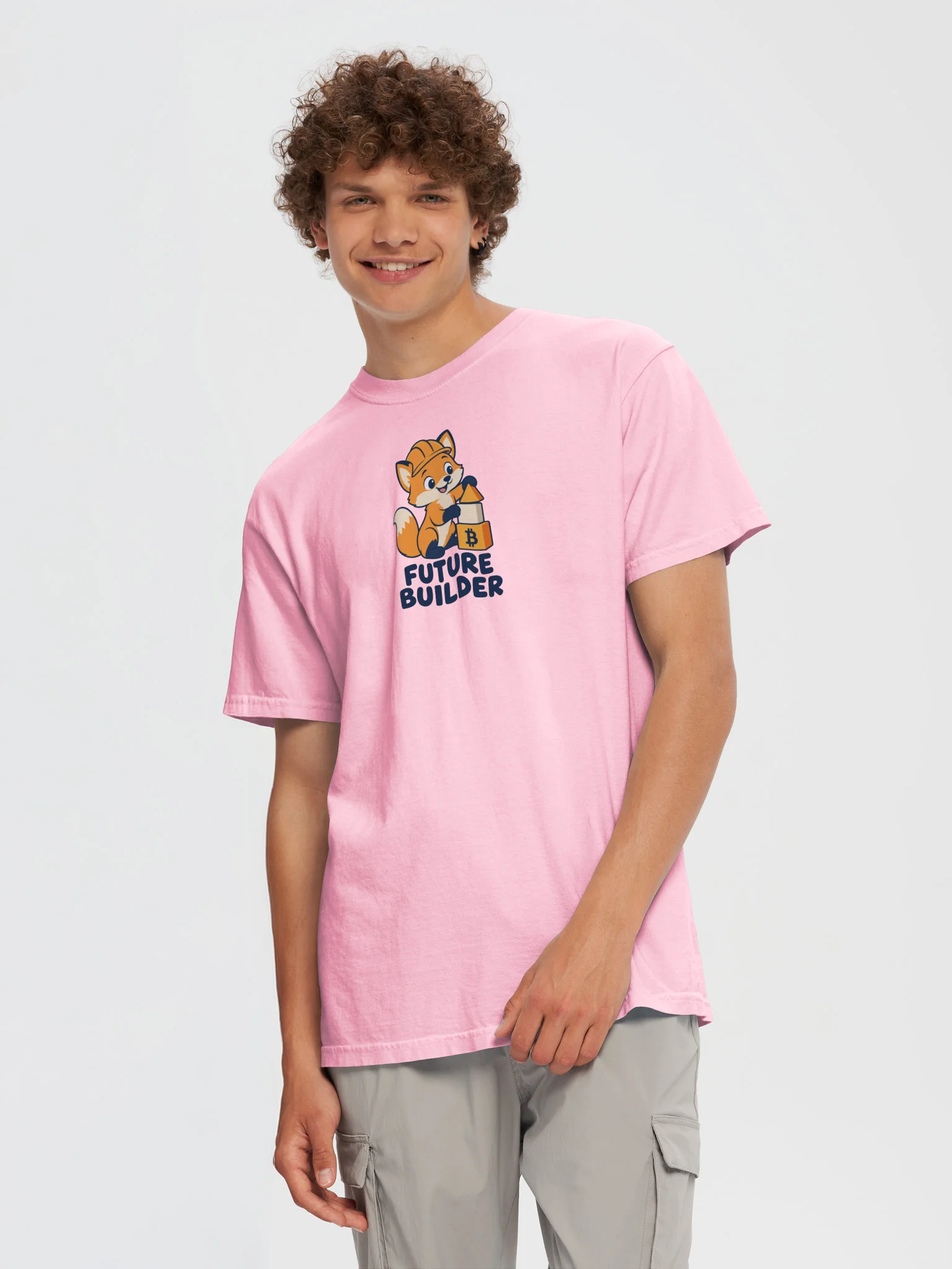 Future Builder Fox Adult T-Shirt product image (17)