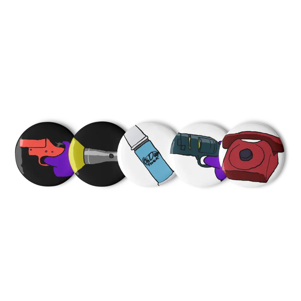 The Bureau and Writer Pin Set product image (2)