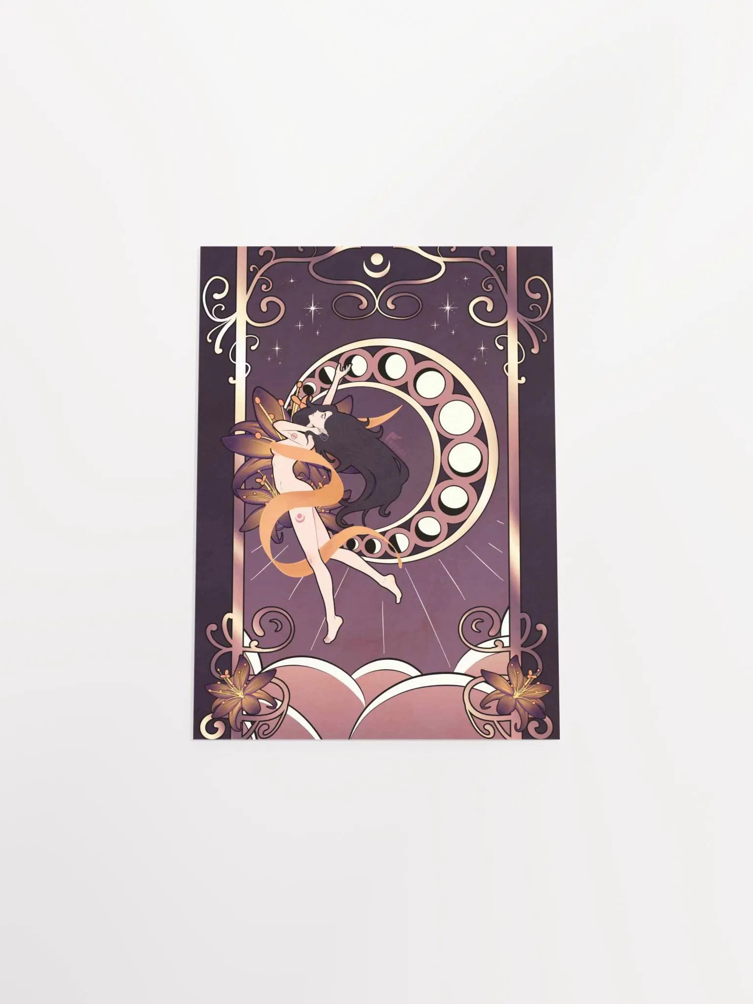 The Moon (5x7 or 12x18) product image (4)