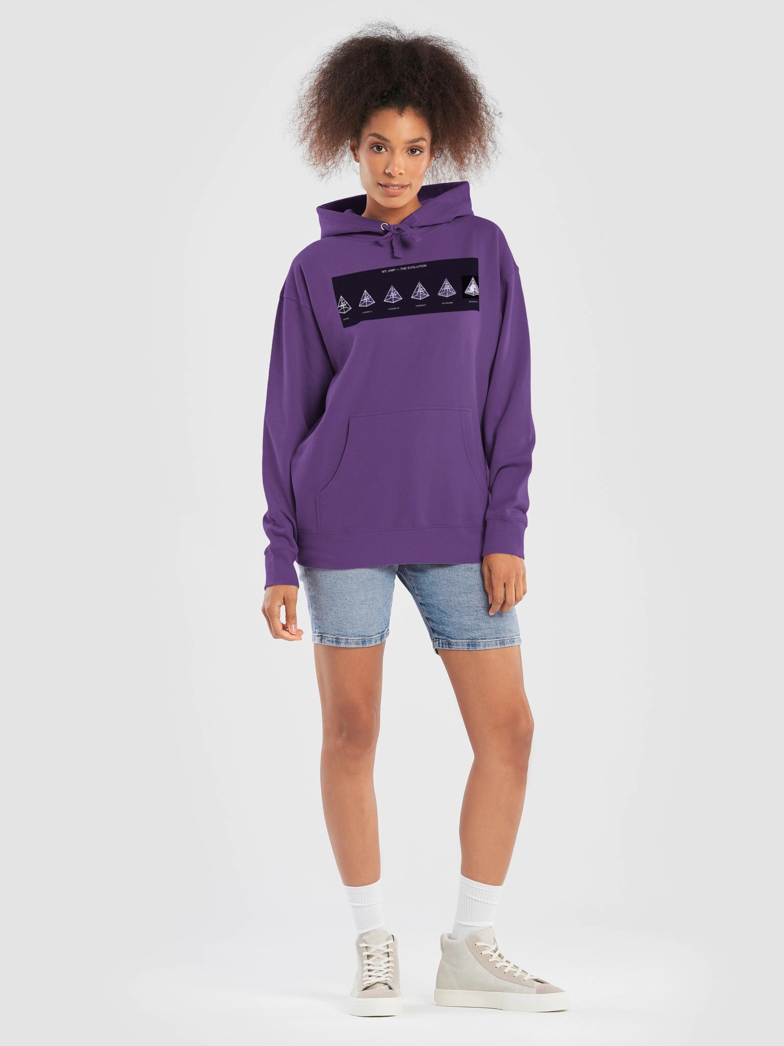 Mt. AMP — The Evolution Hoodie — Purple product image (7)
