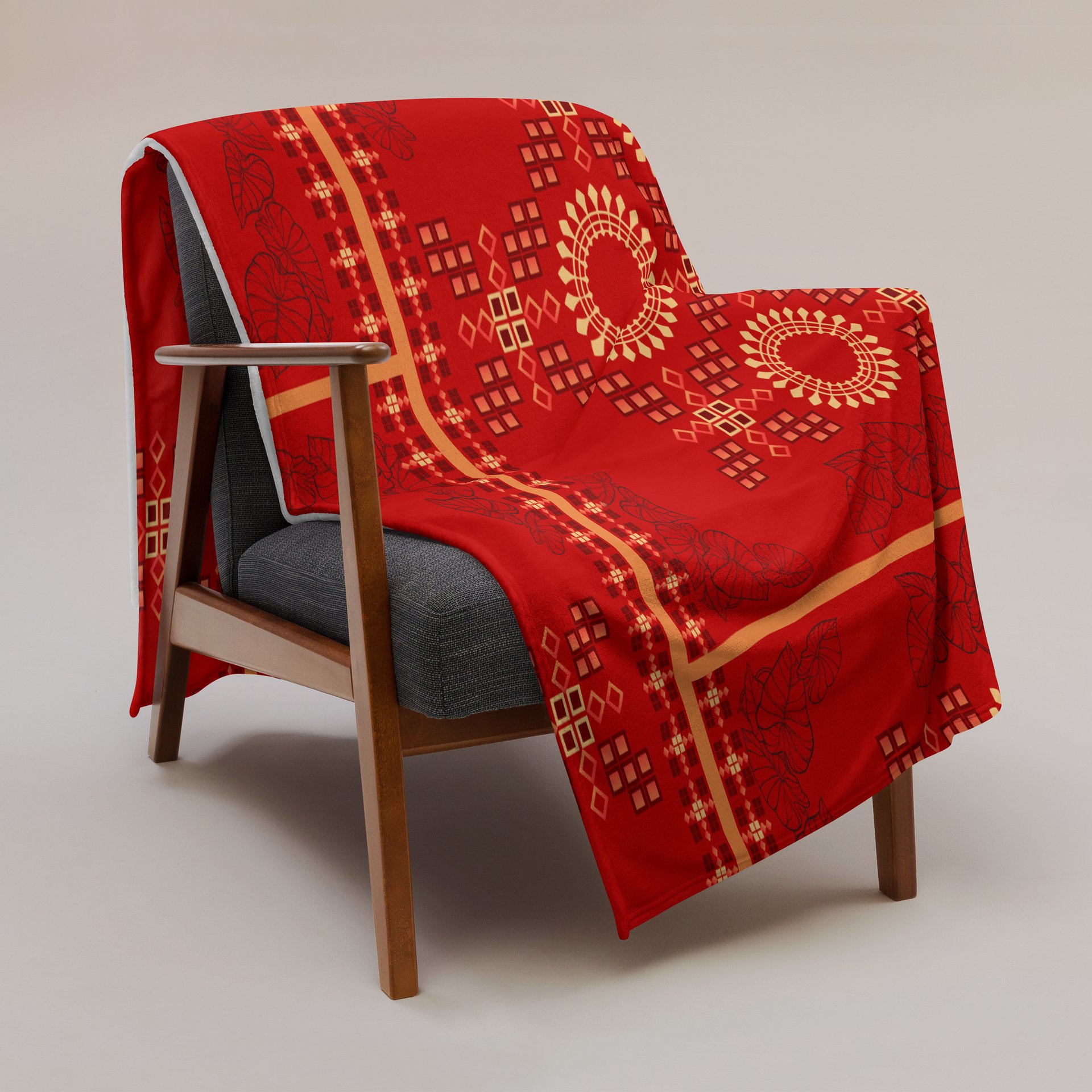 Couverture imprimée PU MANATU — Touche culturelle et confortable product image (1)