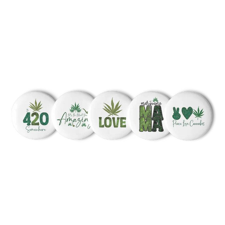 Love Leaf Pin Button Set product image (2)