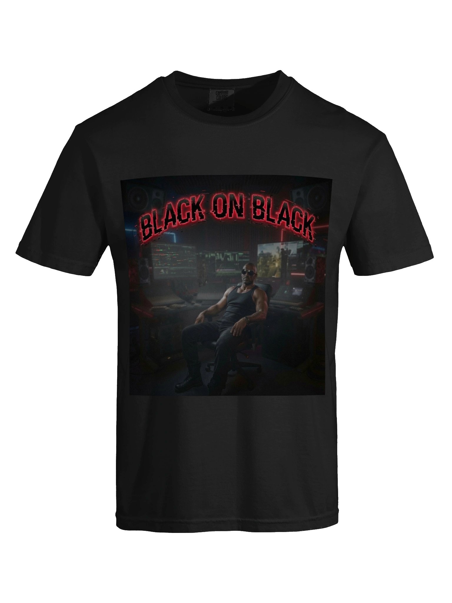 BLACK ON BLACK ~ tee product image (5)