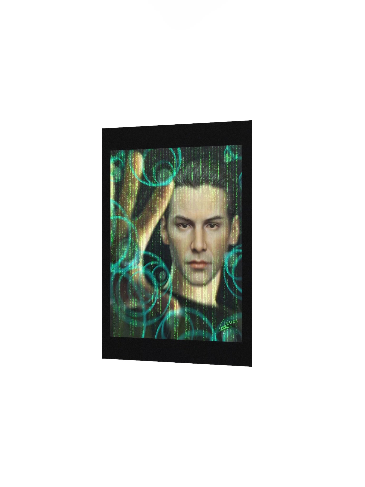 Neo The One Matrix Matte Print product image (2)