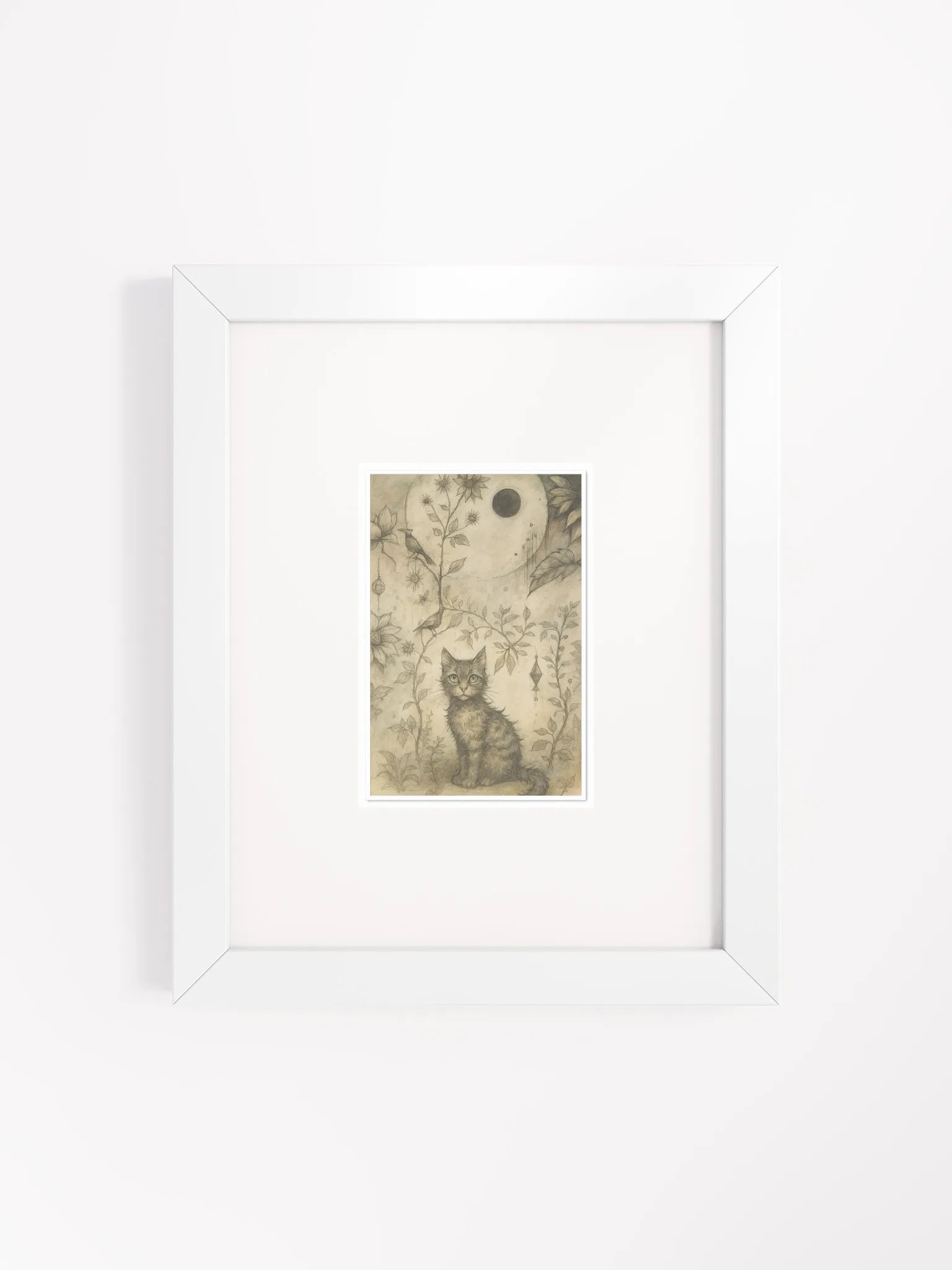 The Secret Garden Sketchbook Artprint Framed product image (4)