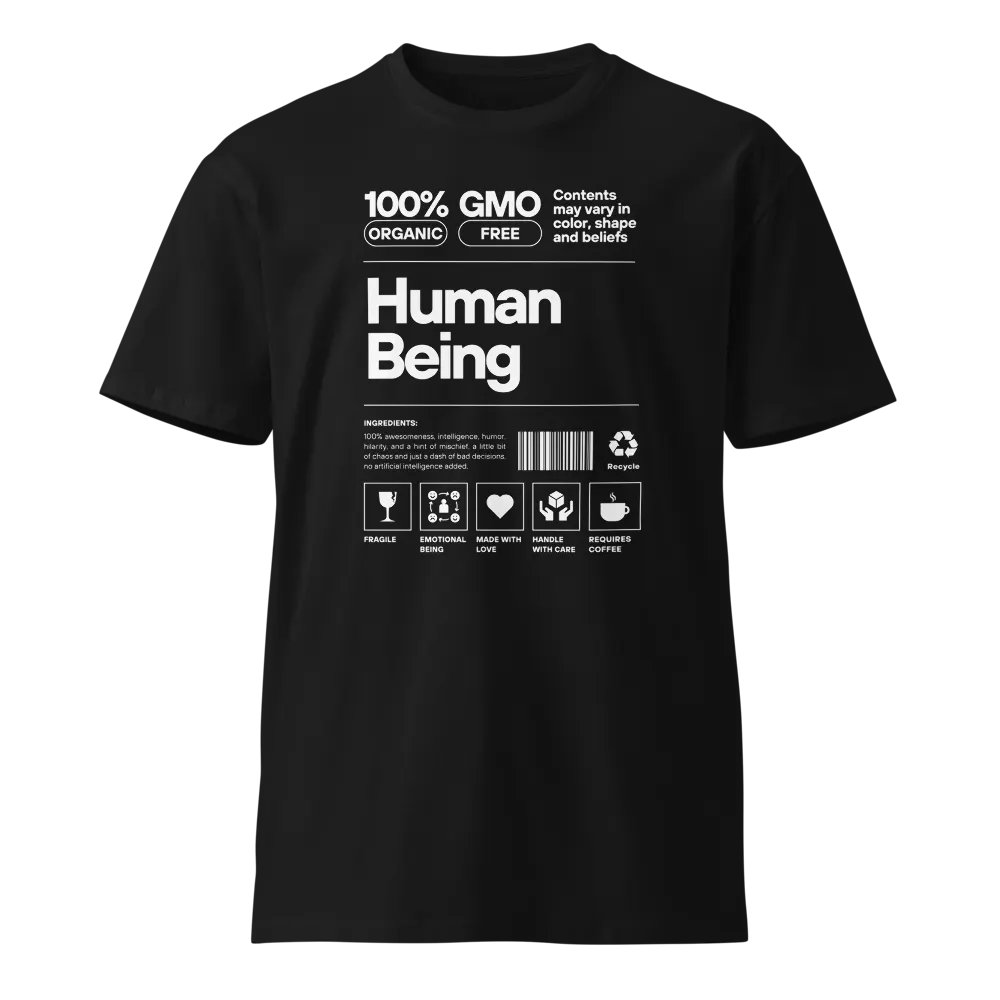 Human Being Novelty T-Shirt product image (1)