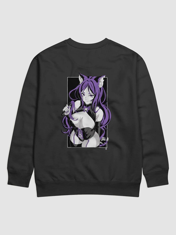 Eiko Waifu Crewneck- Purple w/ Black Background product image (1)