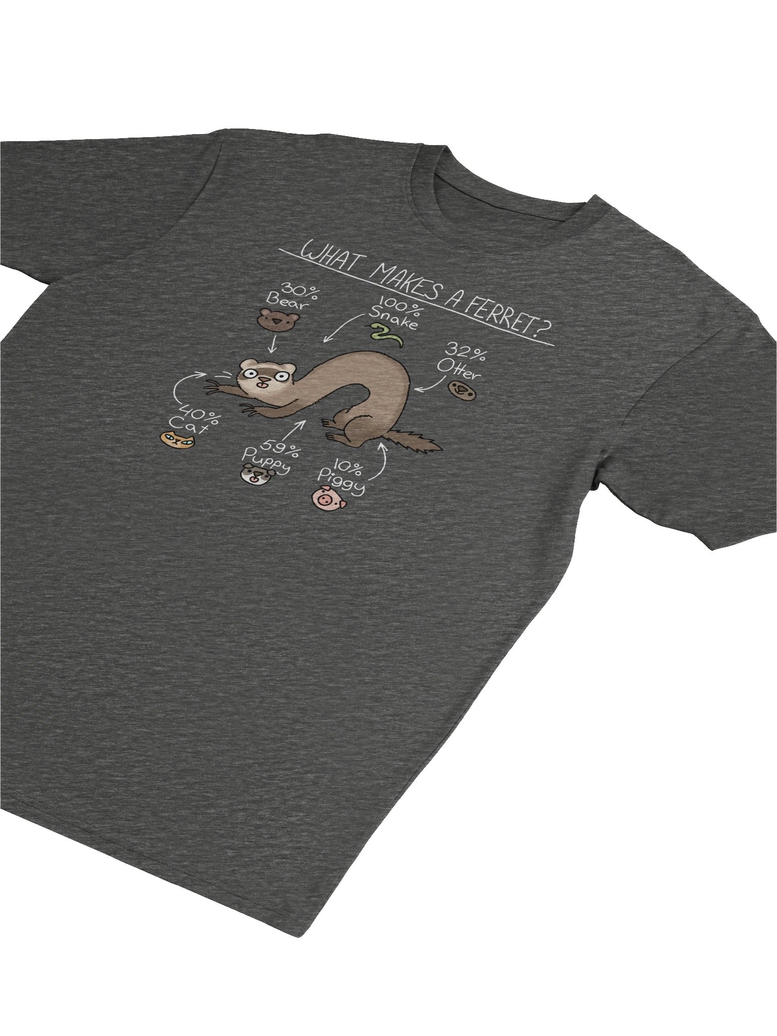 What Makes a Ferret Anatomy | T-Shirt product image (15)