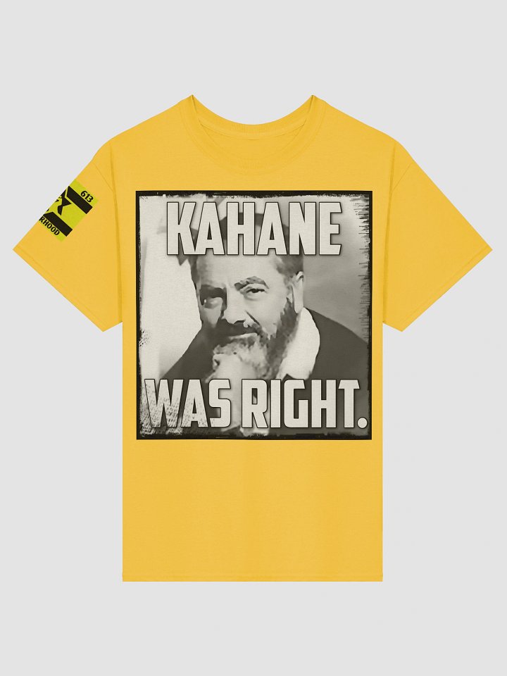 Kahane Was Right Black-and-White Tee product image (1)
