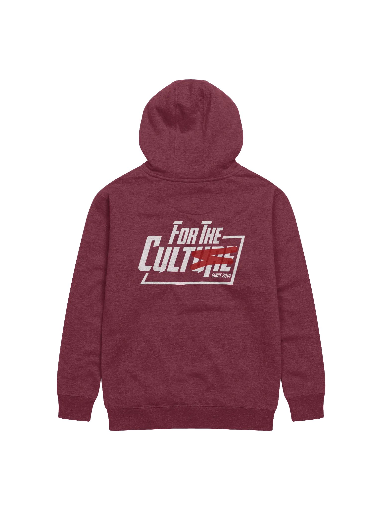 For the Culture White / Red Hoodie product image (1)