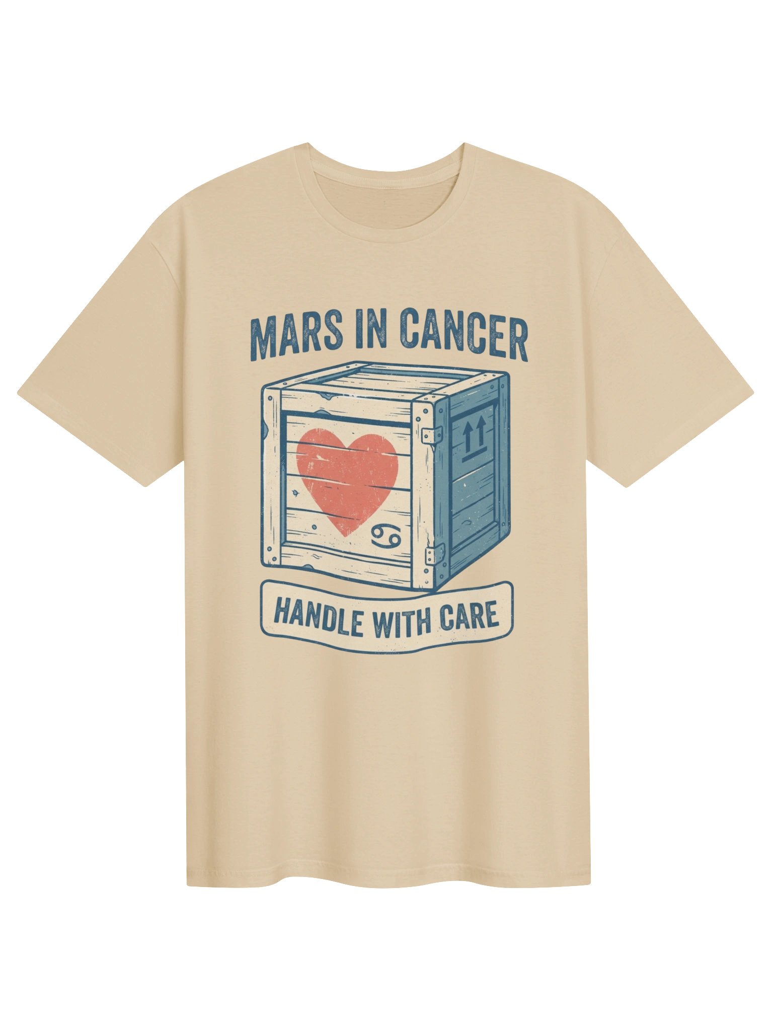 Mars in Cancer Handle With Care Tee product image (1)