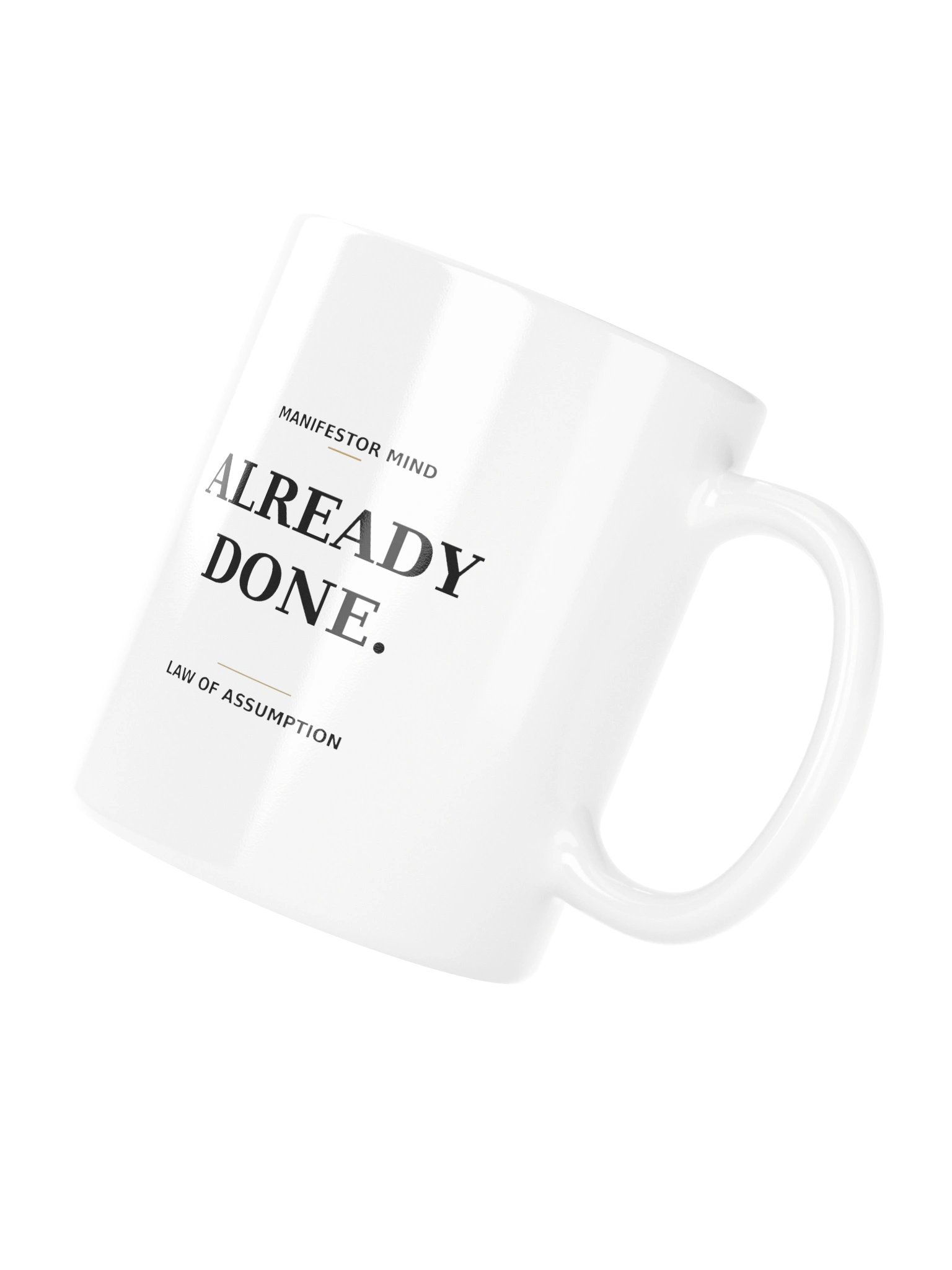 ALREADY DONE. Manifestor Morning Mug | Law of Assumption Anchor product image (4)