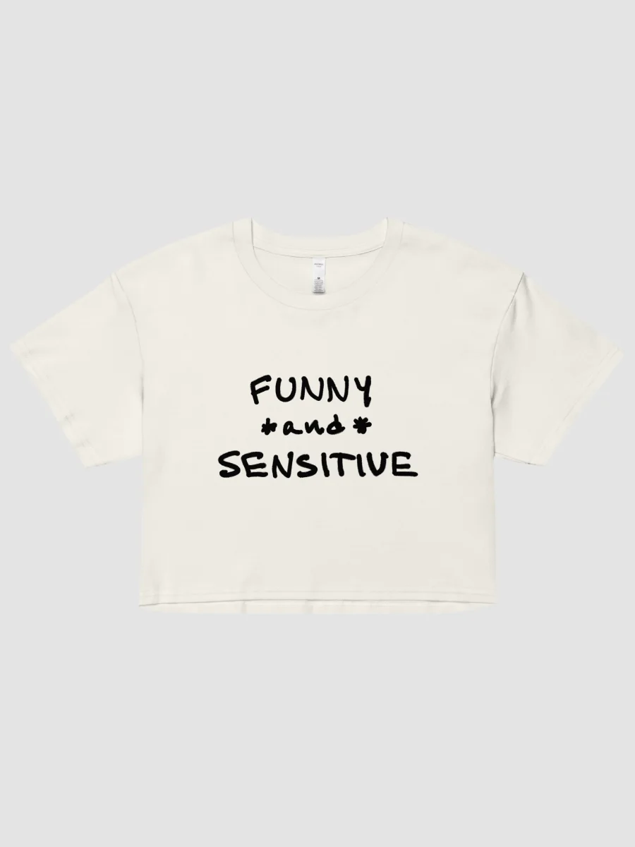 FUNNY *and* SENSITIVE Women's Crop Top product image (1)