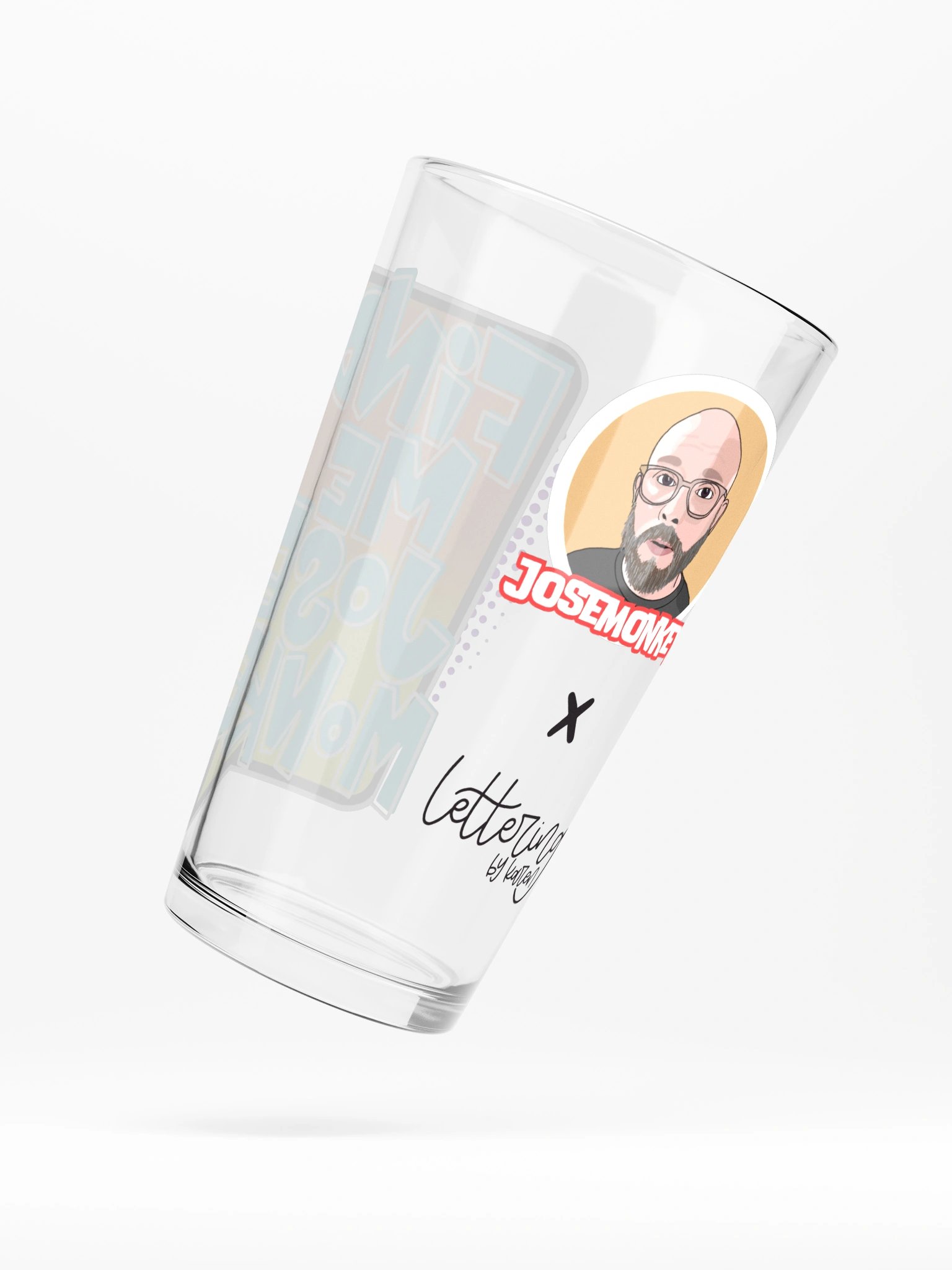 Karen's "Find Me" Pint Glass product image (3)