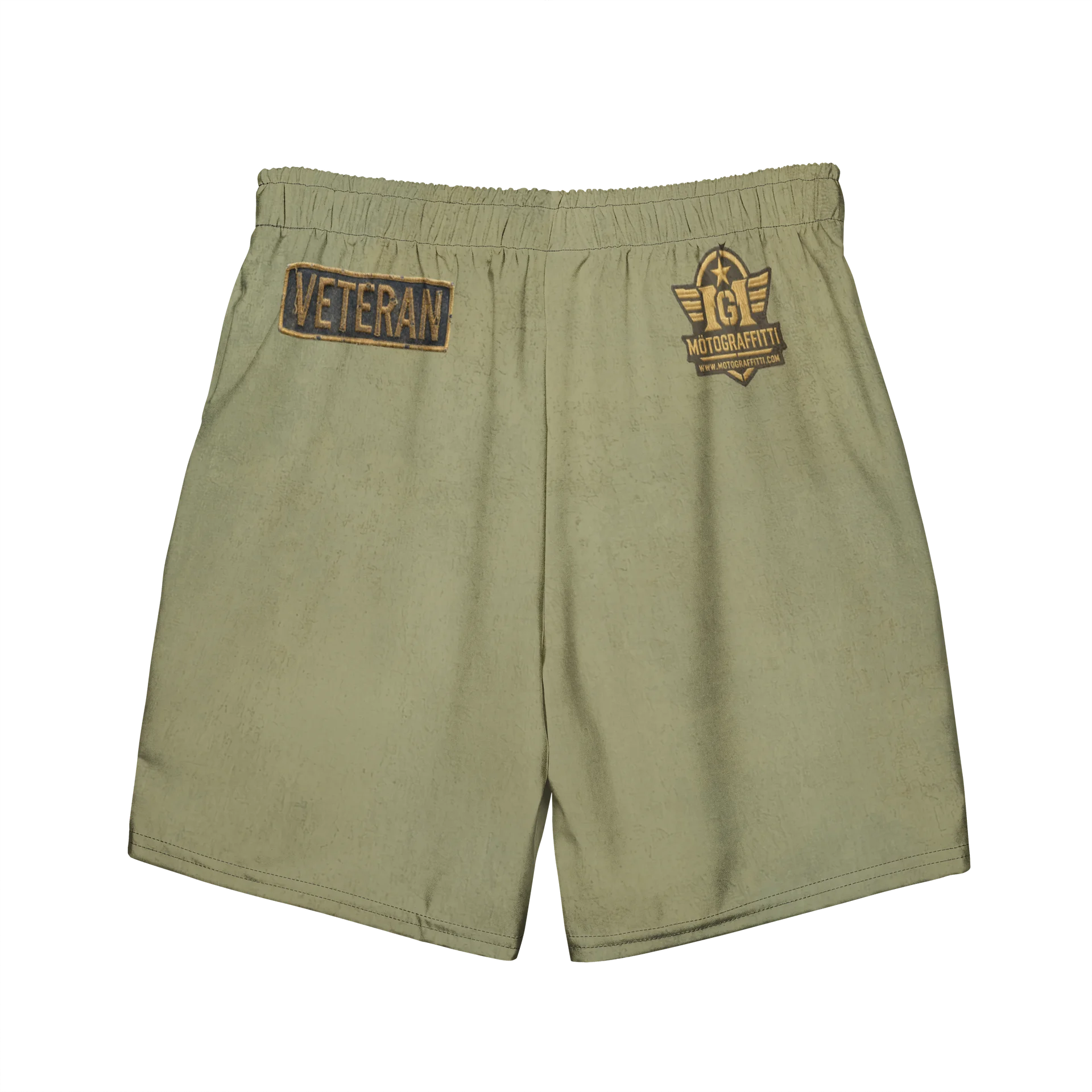 Distressed OD Veteran Swim Trunks product image (7)