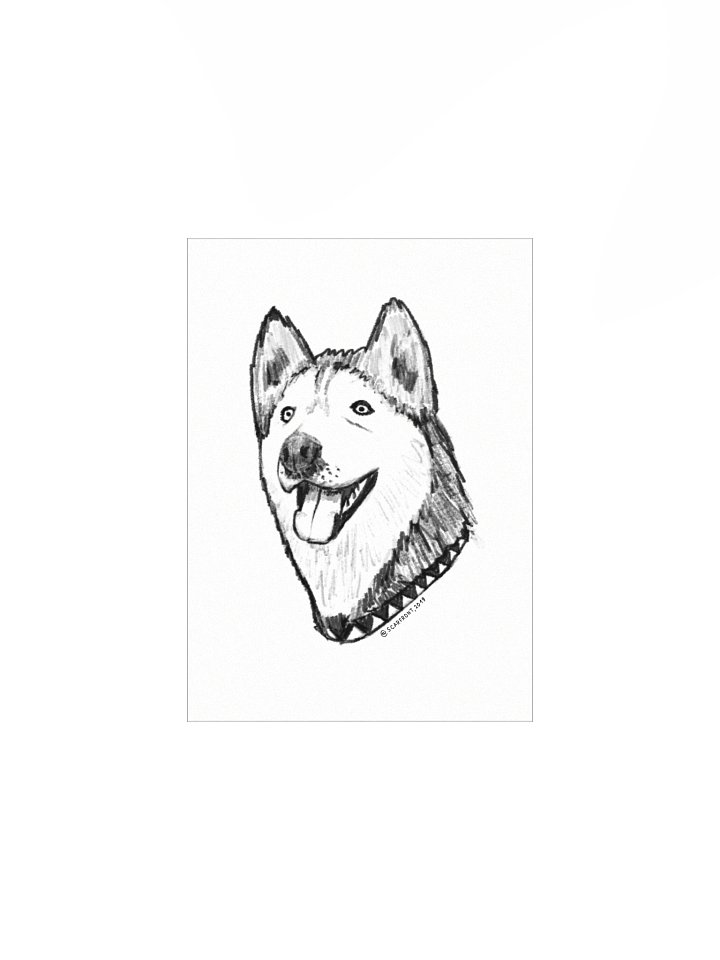 Husky - Matte Paper Poster product image (1)
