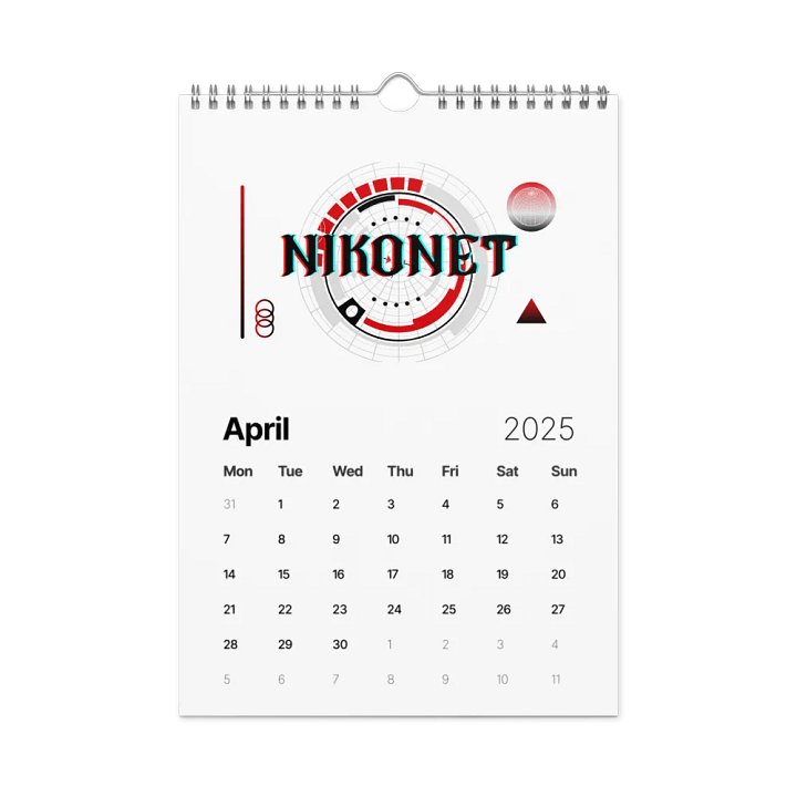 Create Tomorrow - 2025 Wall Calendar product image (1)