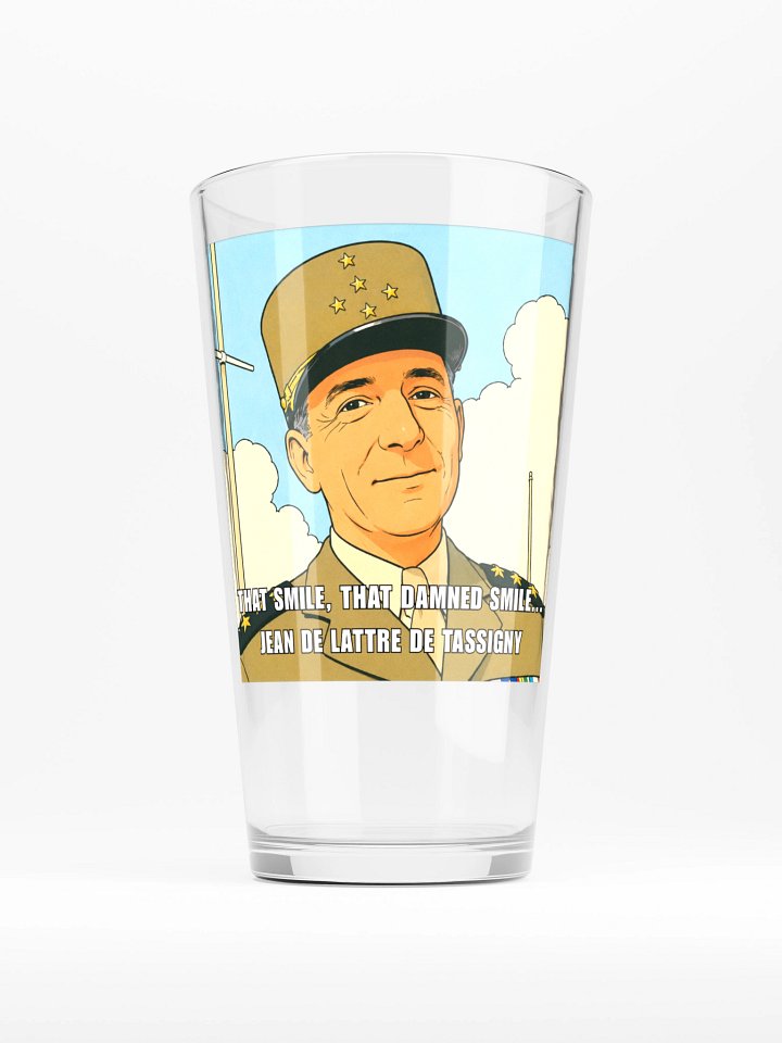 That smile, That damn smile - Jean De Lattre De Tassigny (Ölglas) product image (1)
