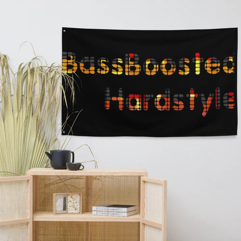 BassBoostedHardstyle Flag product image (7)