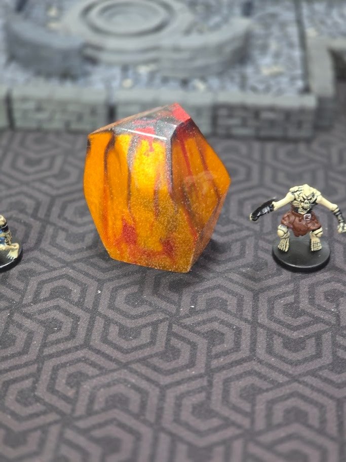 Copy of Resin - Crystal Orange with streaks product image (2)