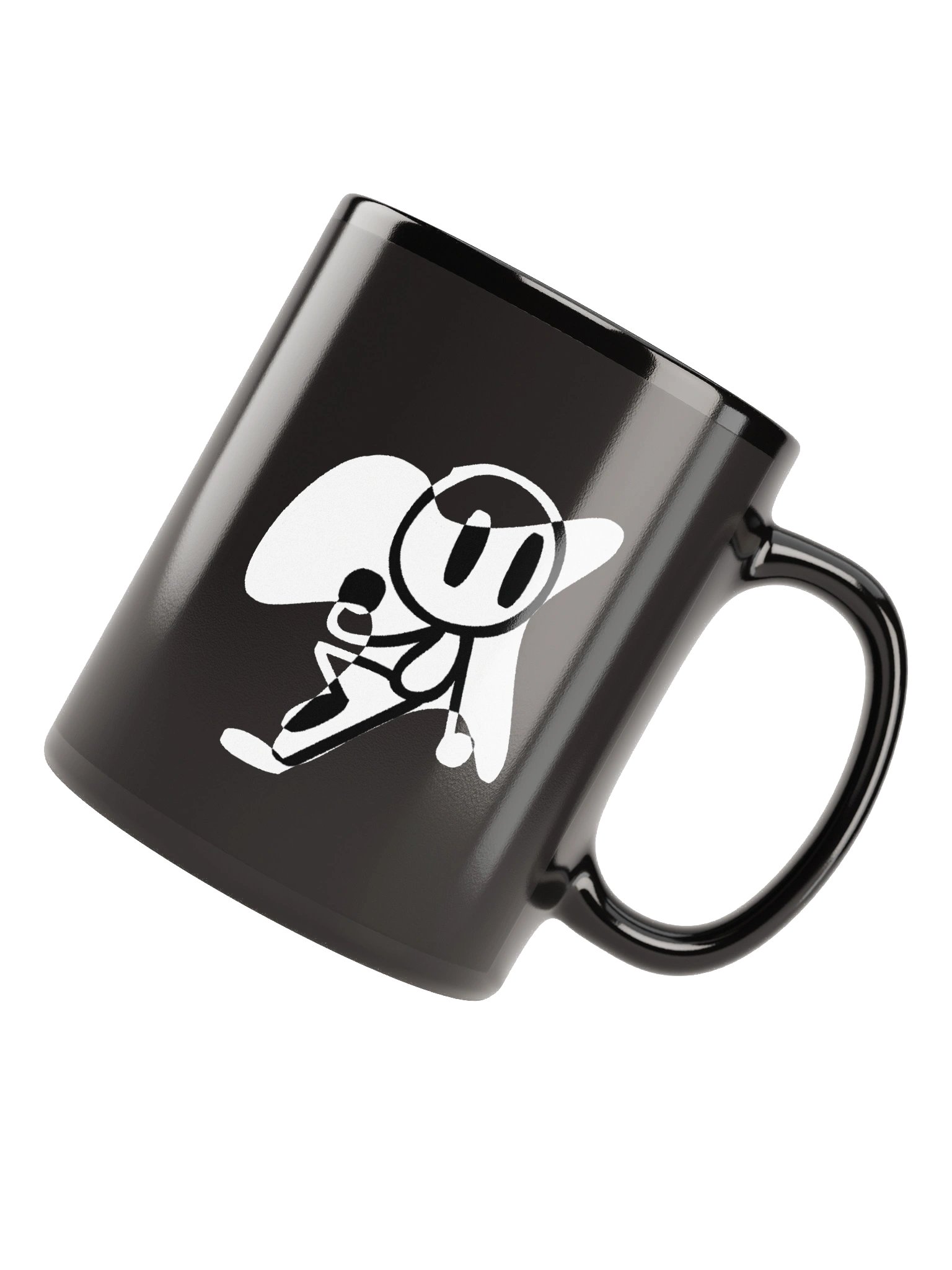 Verzee/Reality Shift B&W Black Mug product image (7)