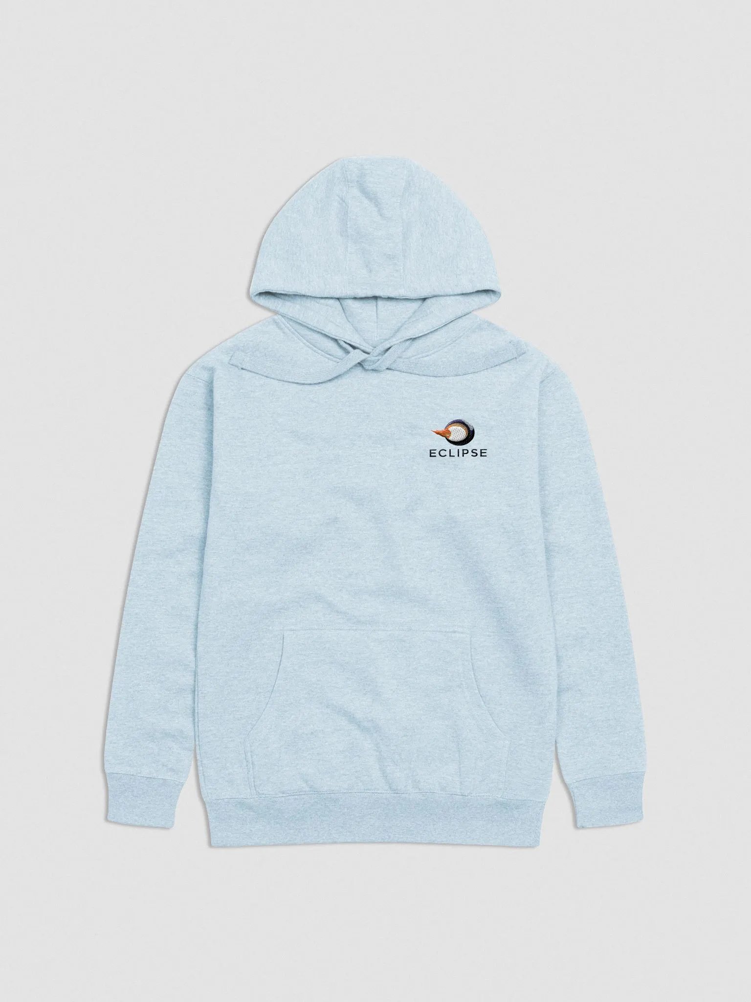 Eclipse Unisex Premium Hoodie - Celestial Logo Design product image (1)