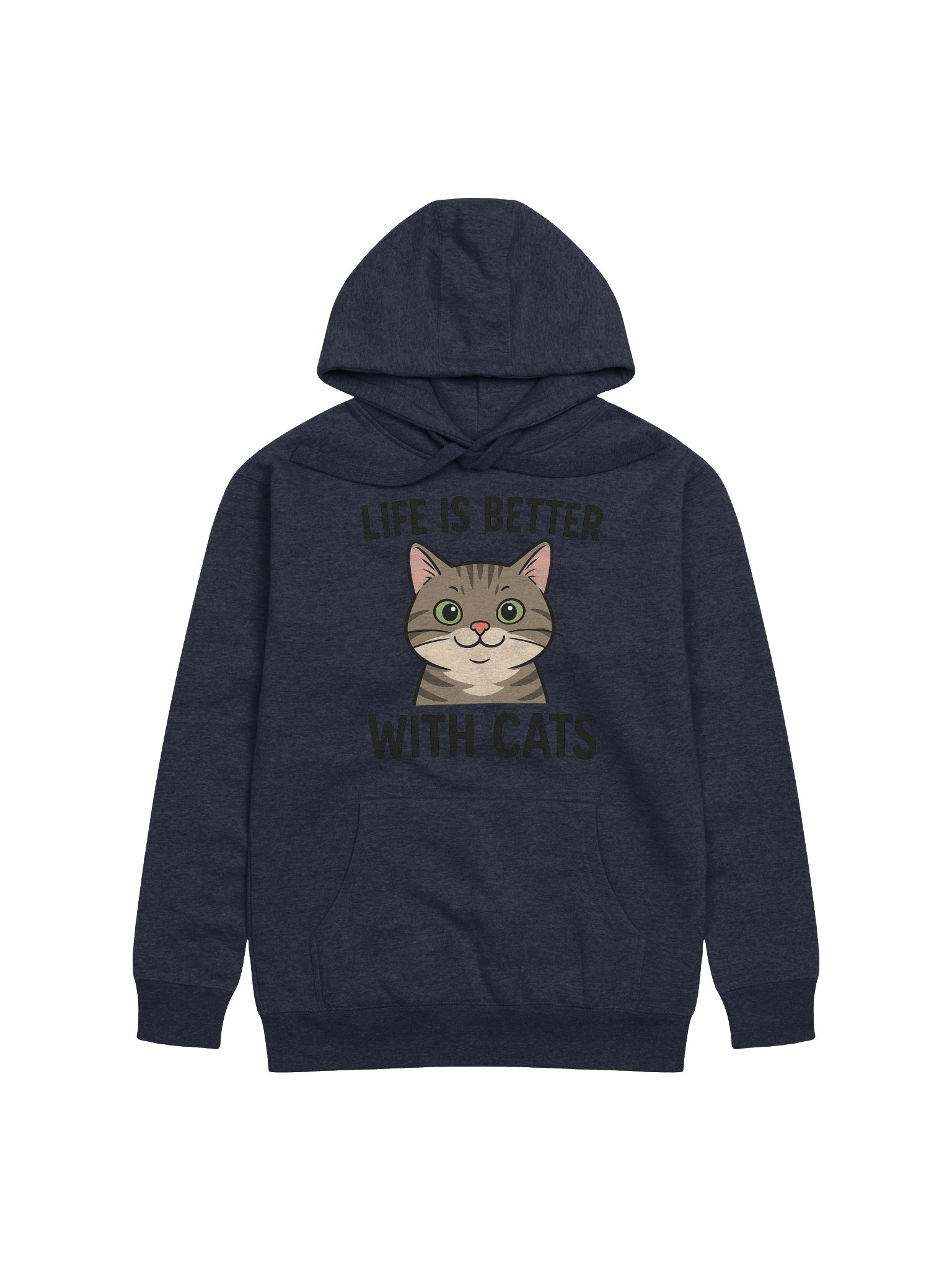 Purr-fectly Cozy Cat Lover Hoodie product image (1)